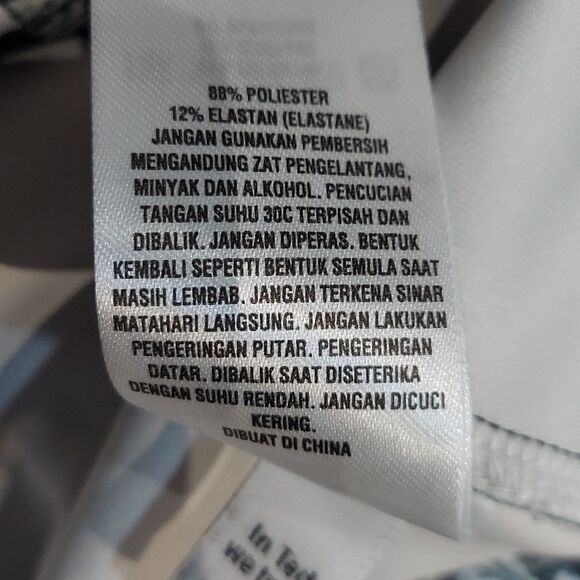 Ted Baker Abstract Berila Evergreen Print Blouse Sz 4 - Picture 10 of 10